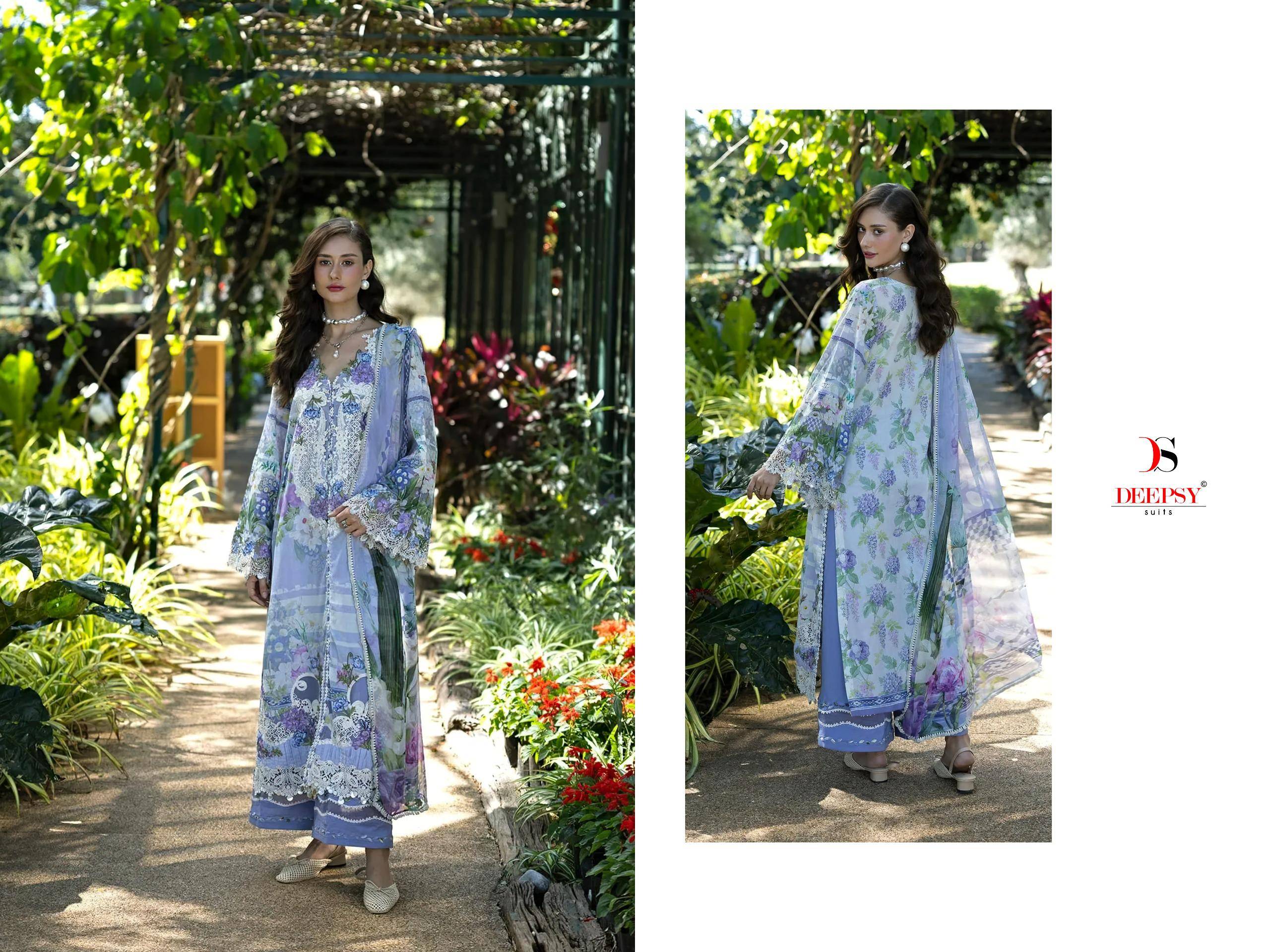 ELAF Signature-2 DEEPSY SUITS 2021 To 2026 Series Designer Pakistani Suits Pure Cotton Dresses At Wholesale Price